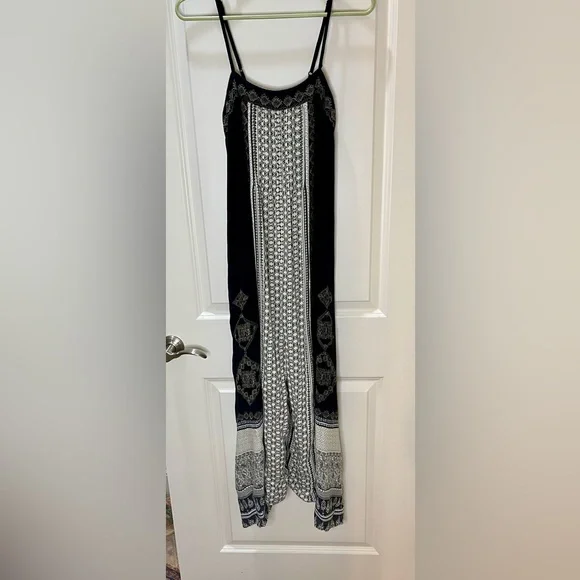 Free People Hazel Jumpsuit Mixed Print Wide Leg Oversized Size XS - Picture 2 of 12